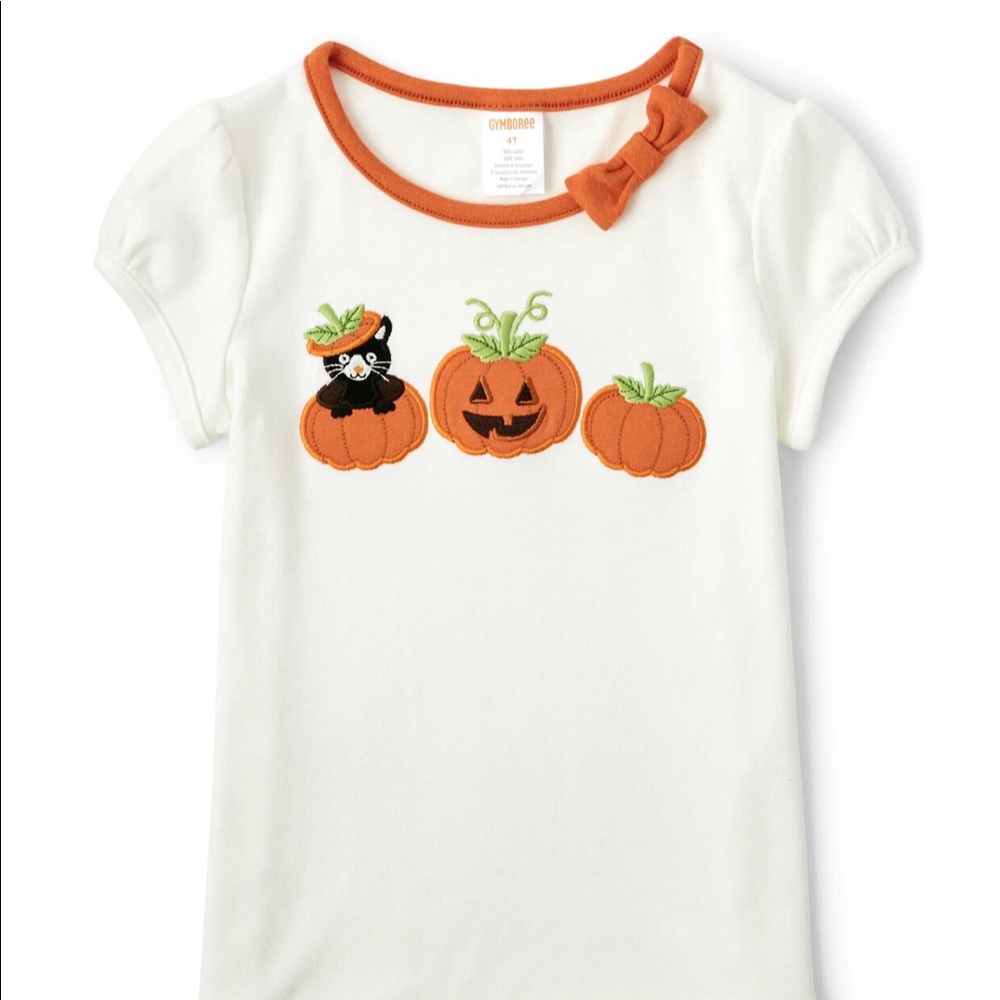 📌🆕 Gymboree • Lil' Pumpkin 🎃•  Embroidered Top